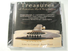 CD Treasures of Hawaiian Slack Key Guitar